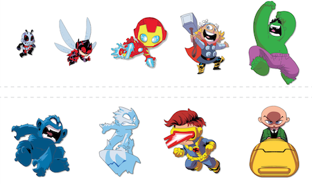 SDCC 2019 Marvel Pins