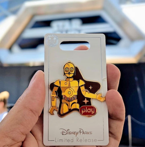 Star Tours Play Disney Parks Pin