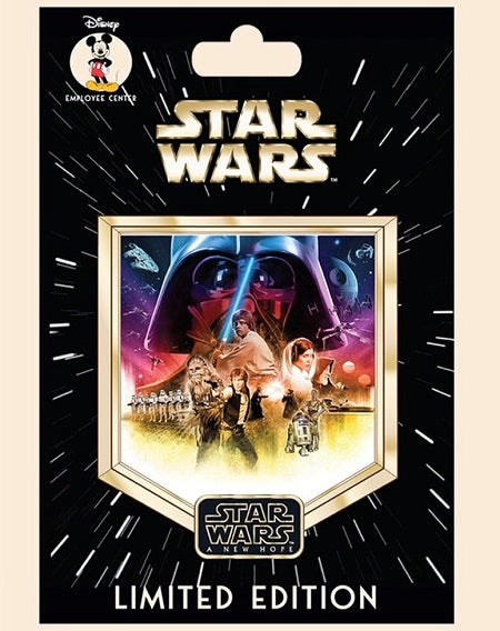 Star Wars The Saga Episode 4 Employee Center Pin