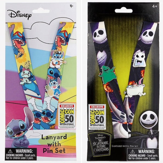 Summer 2019 Convention Exclusive Pin Sets at Hot Topic