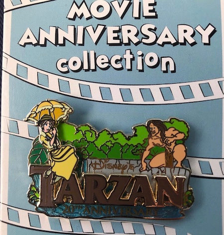 Tarzan 20th Anniversary Cast Member Pin
