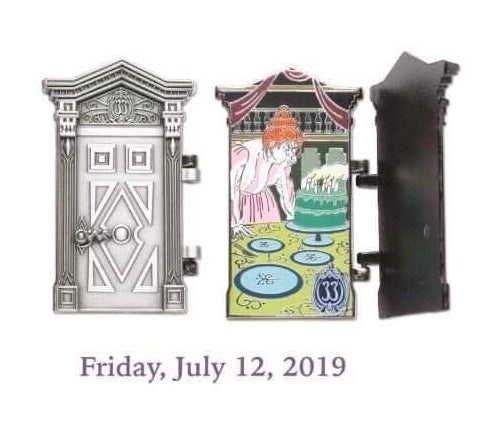 The Haunted Mansion 50th Anniversary Club 33 Disney Pin #2