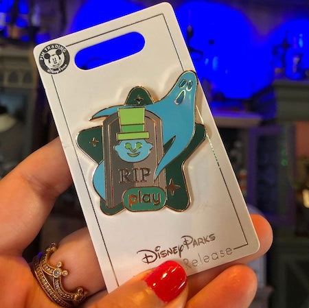 The Haunted Mansion Play Disney Parks Pin