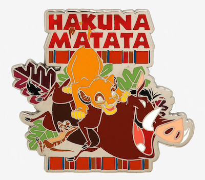 The Lion King Hakuna Matata Hot Topic Disney Pin