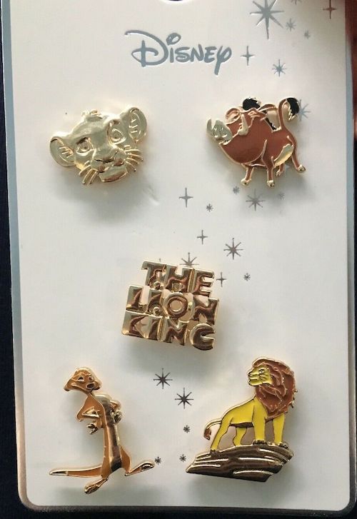 The Lion King Primark Disney Pin Set
