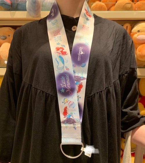 The Little Mermaid HKDL Wide Lanyard