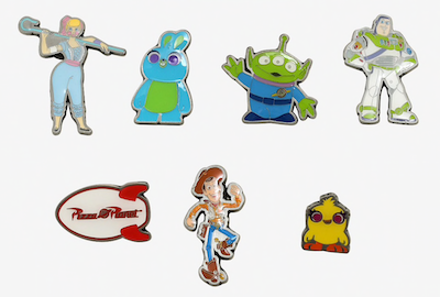 Toy Story 4 Hot Topic Disney Blind Box Pins