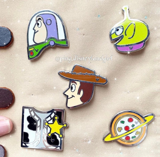 Toy Story HKDL Hidden Mickey Game Pins