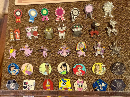 Walt Disney World Hidden Mickey Pins 2019 Wave B