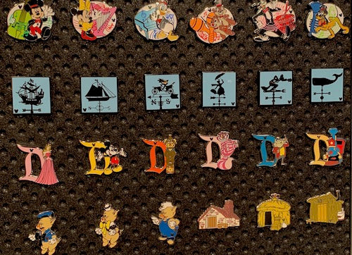 2019 Wave C Hidden Mickey Pins
