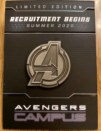 Avengers Campus Disney Pin