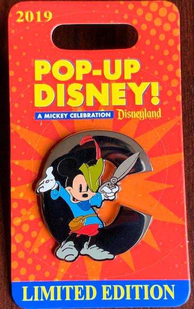 C – Pop-Up Disney! Pin