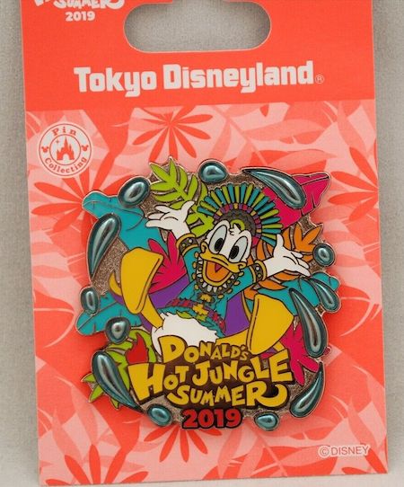 Donald's Hot Jungle Summer 2019 Tokyo Disneyland Pin