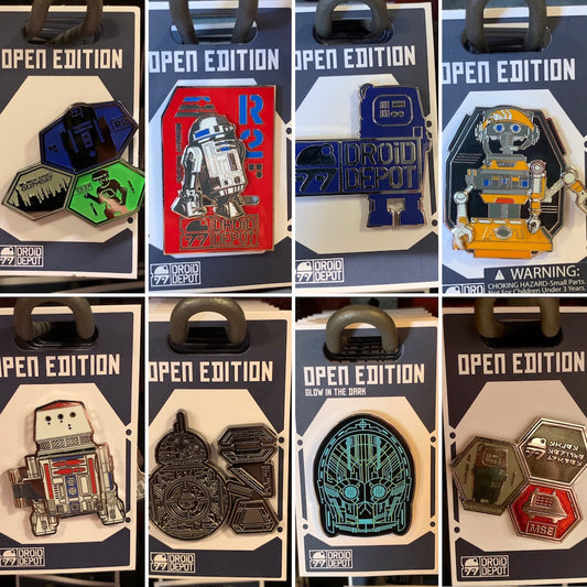 Droid Depot Open Edition Disney Pins