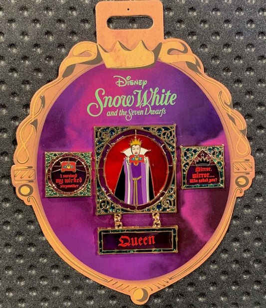 Evil Queen Disney Store Pin Set