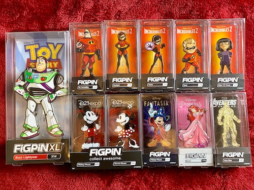 FiGPiN D23 Expo 2019 Exclusive Pin Releases