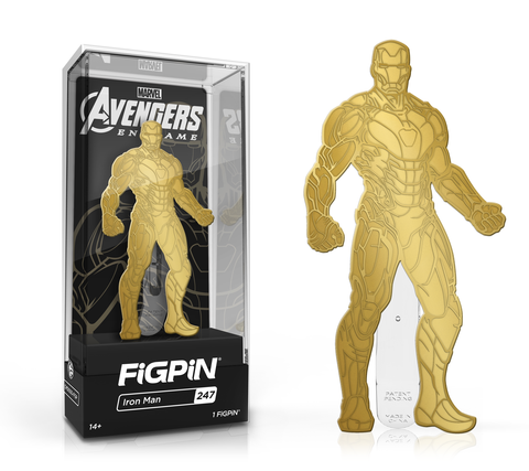 Gold Iron Man FiGPiN – D23 Expo 2019