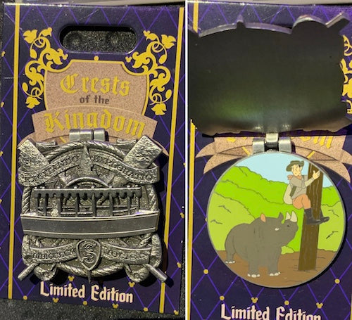 Jungle Cruise Crests of the Kingdom Pin