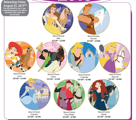 Mane-N-Friends DSSH Pins