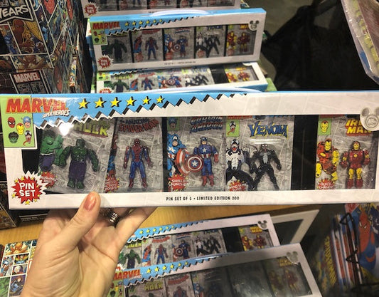 Marvel Superheros Pin Set - D23 Expo 2019