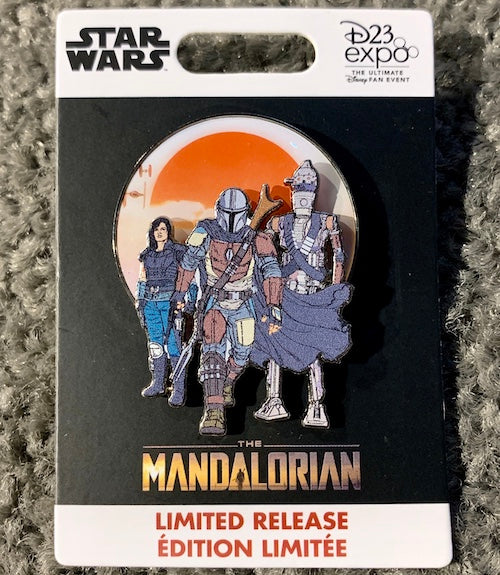 Star Wars The Mandalorian Disney Store Pin - D23 Expo 2019