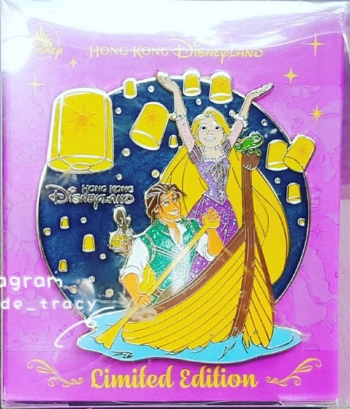 Tangled Hong Kong Disneyland Jumbo Pin