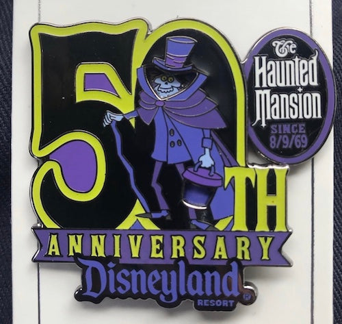 The Haunted Mansion 50th Anniversary Cast Member Pin