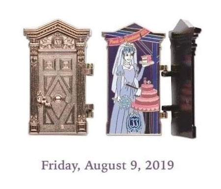The Haunted Mansion 50th Anniversary Club 33 Disney Pin #3