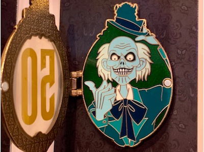 The Haunted Mansion 50th Anniversary WDI Pin Collection