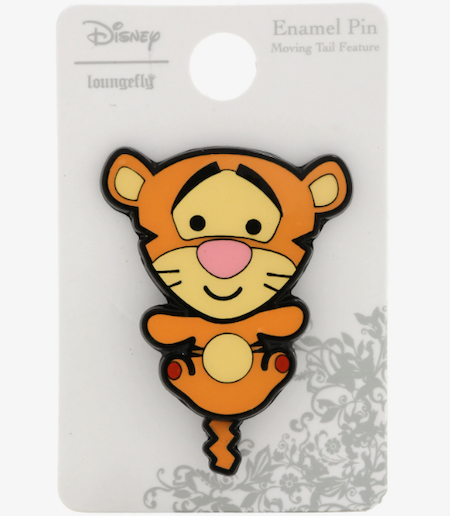 Tigger Chibi Moving Tail BoxLunch Disney Pin