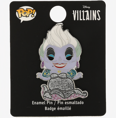Ursula with Flotsam & Jetsam Funko Pop! BoxLunch Disney Pin