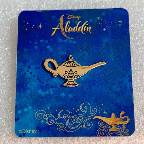 Aladdin Gold Lamp Lapel Pin