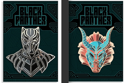 Black Panther Mondo Pins