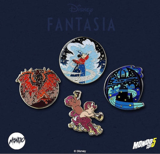 Disney Fantasia Mondo Pins - MondoCon 2019