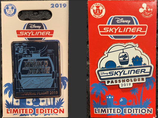 Disney Skyliner Grand Opening Pins