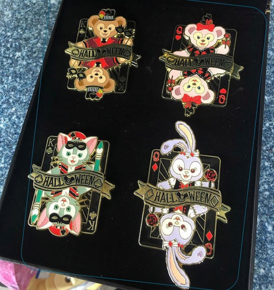 Duffy Bear & Friends Halloween 2019 Pin Set