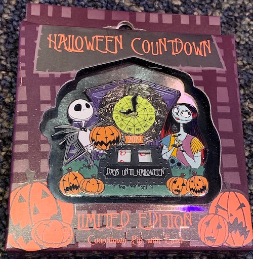 Halloween Countdown 2019 Jumbo Disney Pin