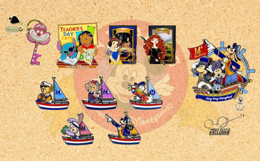 September 2019 HKDL Limited Edition Pin Releases