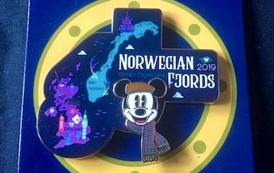 Norwegian Fjords DCL 2019 Pin