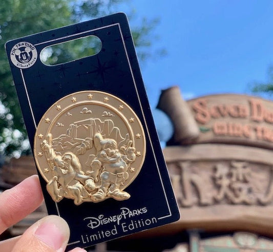Seven Dwarfs Mine Train Shanghai Disneyland Pin