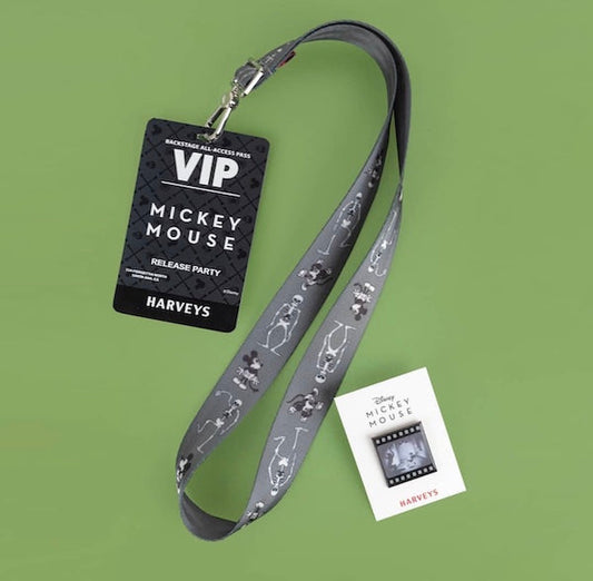 Spooky Mickey Harveys Lanyard