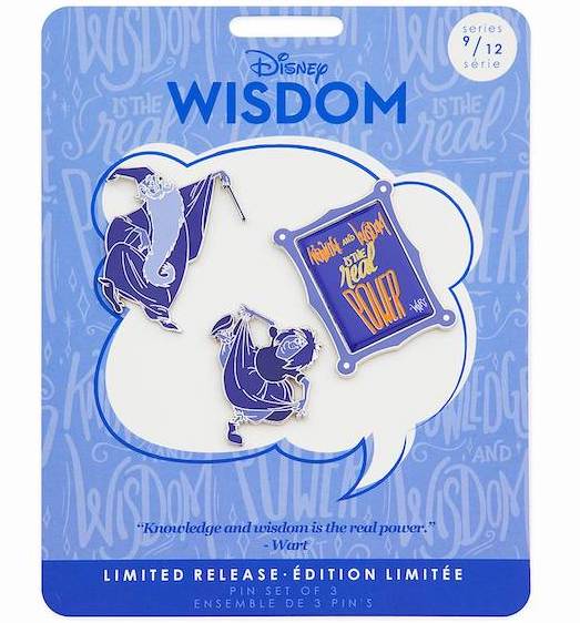 The Sword in the Stone Disney Wisdom Pin Set