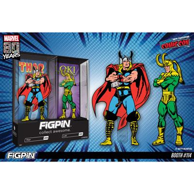 Thor & Loki FiGPiN 2-Pack - NYCC 2019