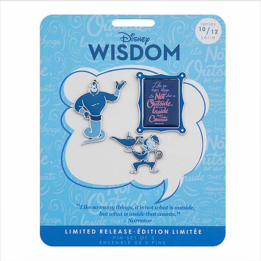 Aladdin Disney Wisdom Pin Set