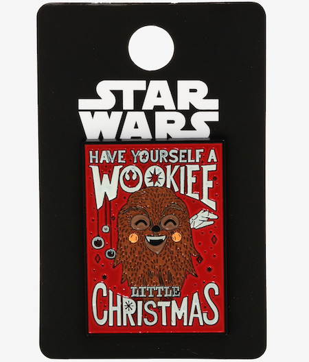 Chewbacca Wookiee Little Christmas Pin