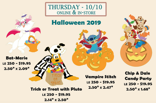 Halloween 2019 Disney Employee Center Pins