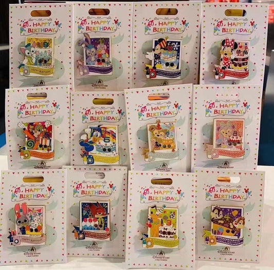 Happy Birthday Shanghai Disneyland Pin Series