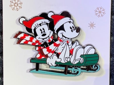 Mickey & Minnie Mouse Holiday 2019 shopDisney Pin