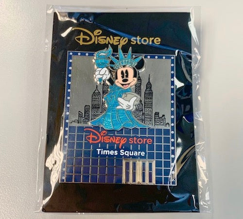 Minnie Mouse Disney Store Times Square Pin