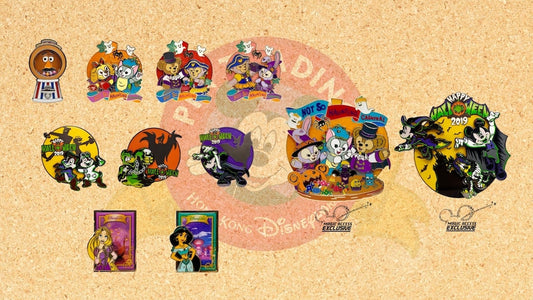 October 2019 HKDL Limited Edition Pin Releases